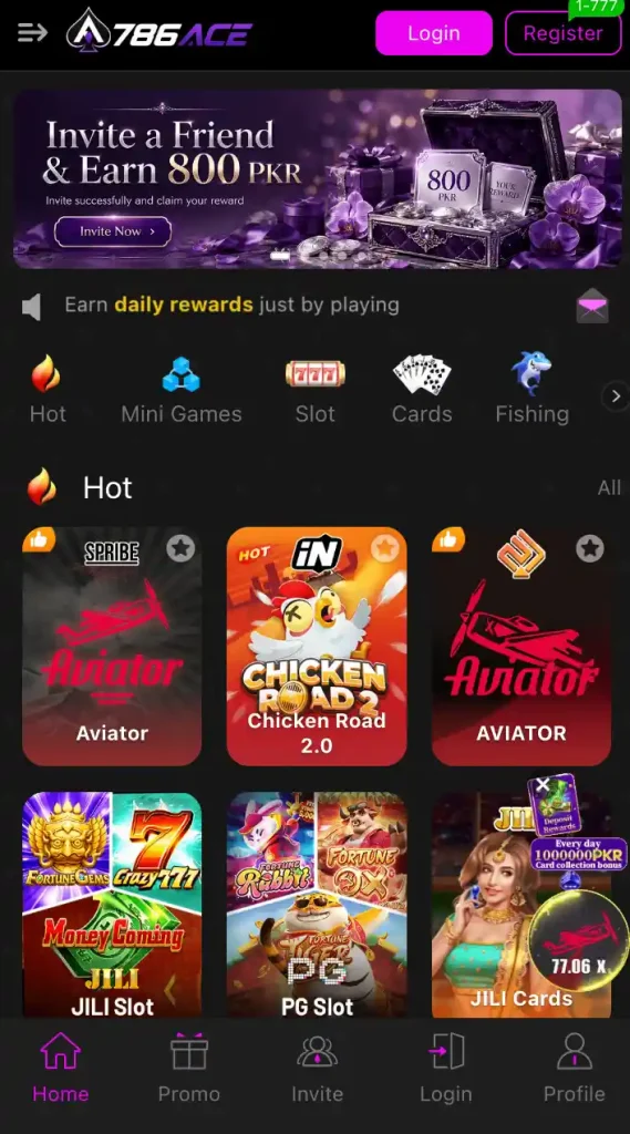 786ACE Game Screenshot