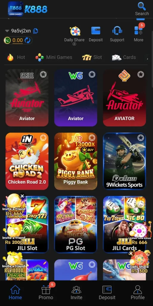 K888 Game review for Pakistan players