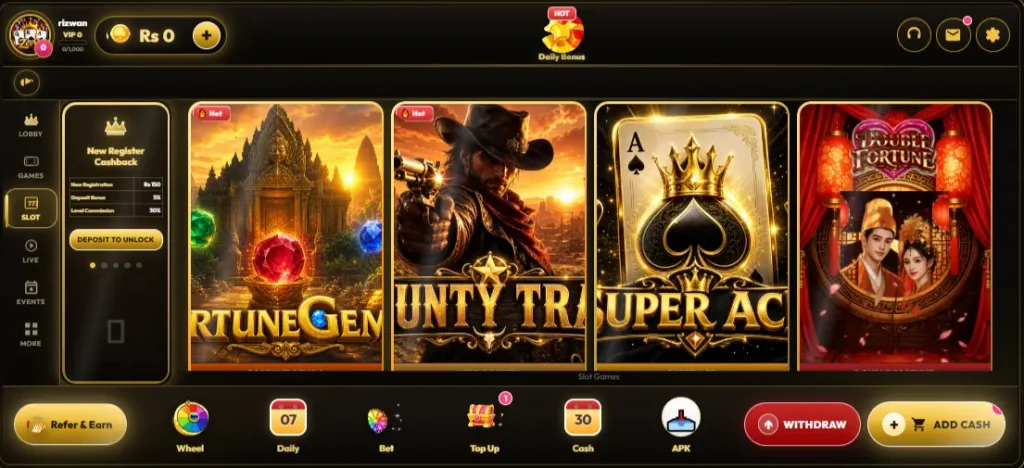 slots games in the Zee9 game